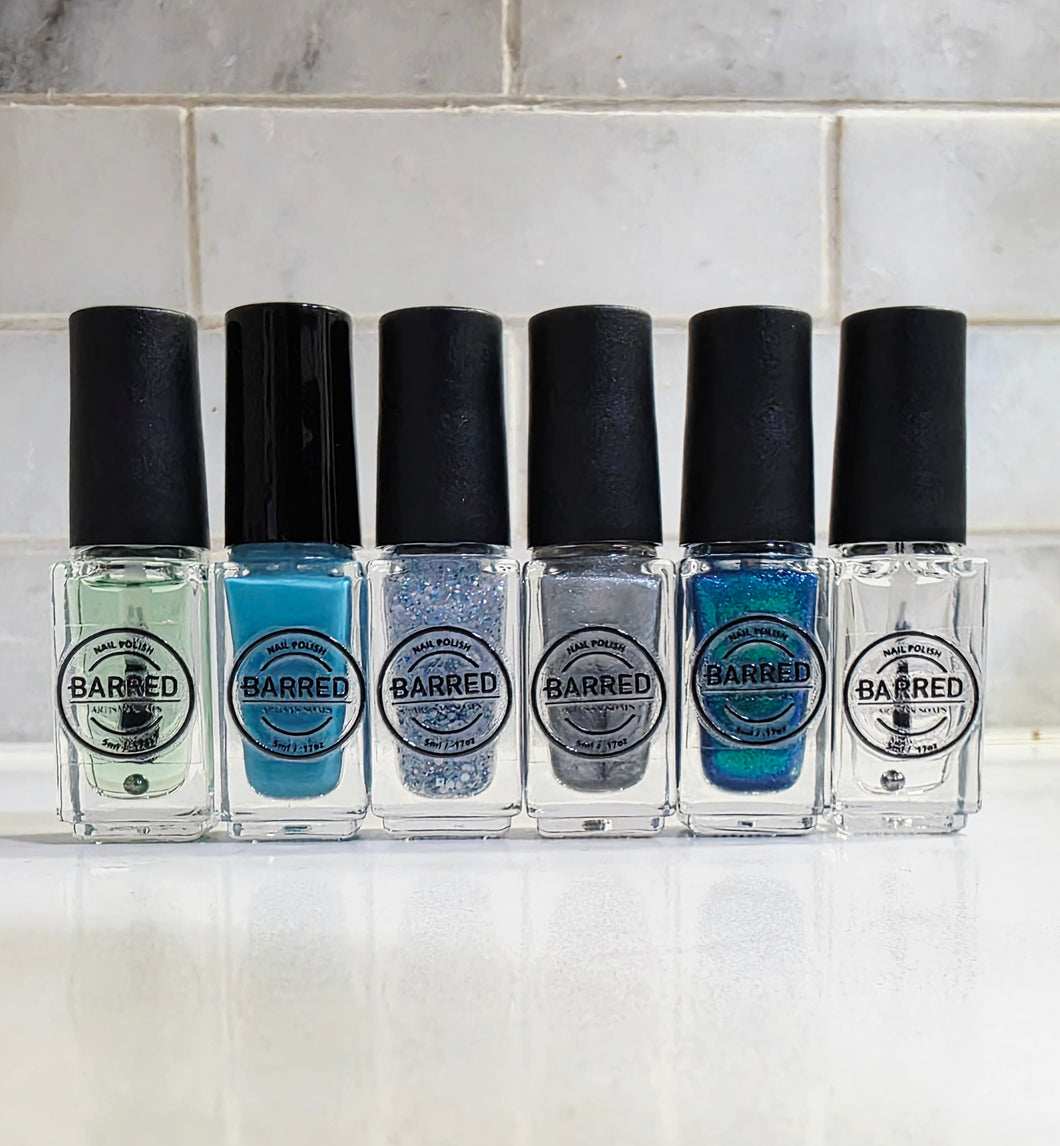 Winter polish sampler